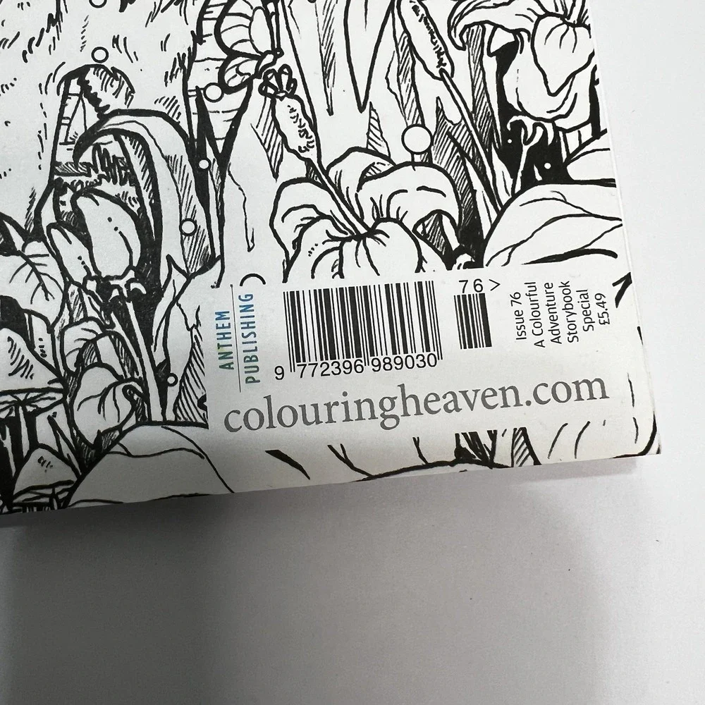 Colouring Heaven Adult Coloring Book ‎ A Colourful Adventure Storybook #76